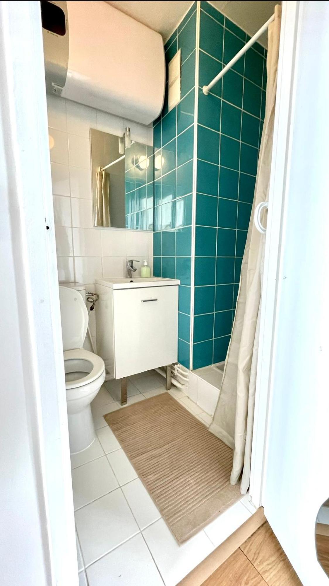 Charming Bright Sunny Studio In Belleville Parijs Buitenkant foto